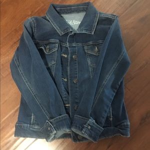 Oldnavy women Rockstar blue jean jacket